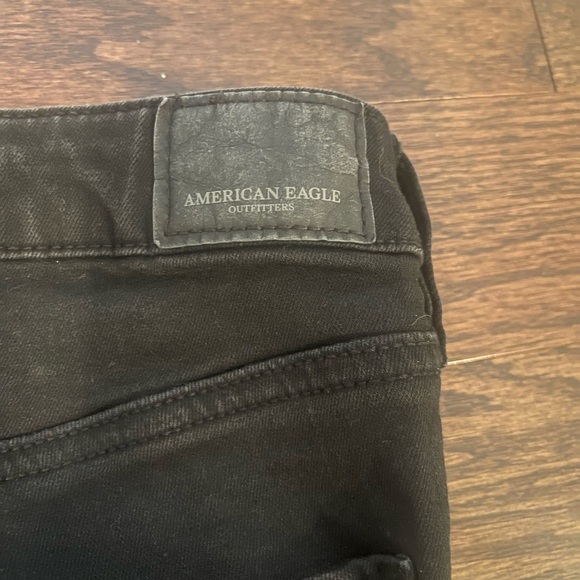 American Eagle Outfitters Black Womens Distressed Jeans - Picture 1 of 6